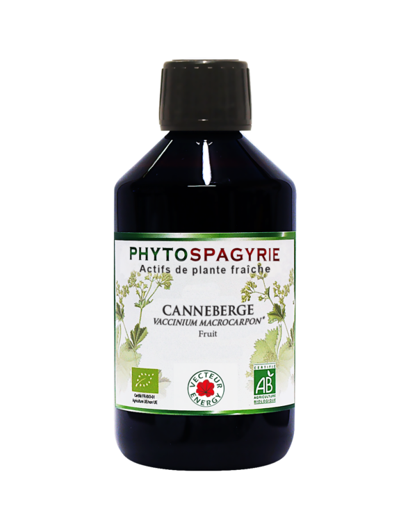 Phytospagyrie de plante fraiche Canneberge* UE/non UE 300ml